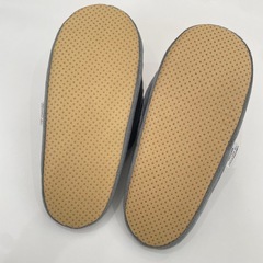 【新品未使用】まめきちまめこ　メロ　スリッパ 耳付きの画像