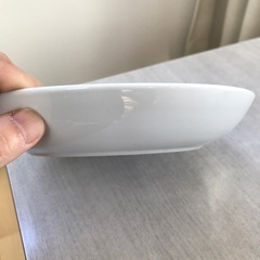 カレー皿（水玉　直径21センチ）の画像