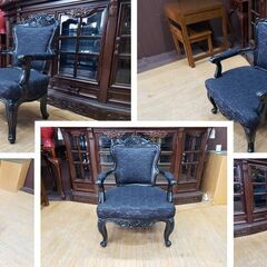 K11　猫脚 アームチェアの画像