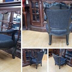 K11　猫脚 アームチェアの画像