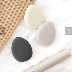 ミニメイクパフ10個セット／and usの画像