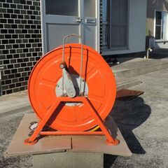 【動噴のホース約80メートル＆リールのセットをお探し方どうぞ！】の画像