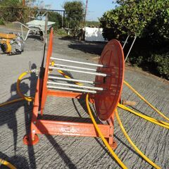 【動噴のホース約80メートル＆リールのセットをお探し方どうぞ！】の画像