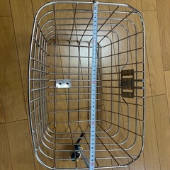 自転車　前カゴ　大きめ　の画像