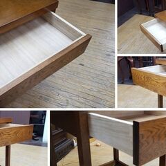 K9　リメイク品　葉山家具 引き出し付き机＆椅子の画像