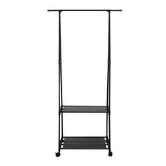 簡単 組み立て式 軽量 スチール シンプル キャスター付き の画像