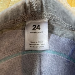 1歳半〜2歳児程度のズボンの画像