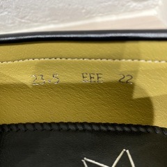 【MINO MOCA】★新品未使用★黒 ローファー 23.5cm 3E 通学通勤の画像