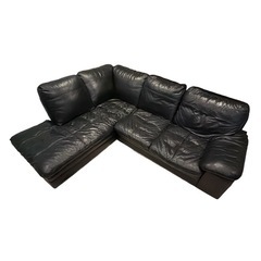 ニトリ　L型ソファーの画像