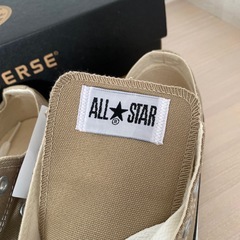 ★CONVERSE ALL STAR★ベージュ スニーカー　23.5cmの画像