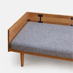 モモナチュラル　デイソファ　2.5P +2.5pPの画像