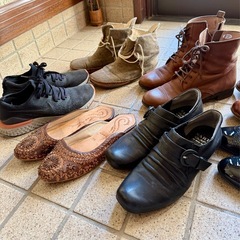 【無料】パンプス、ブーツ、NIKEスニーカーなど9足の画像
