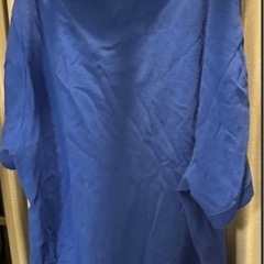 NIKE  ポロシャツ　青の画像