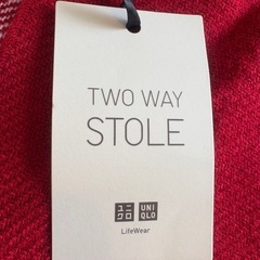 ストールポンチョ2way 2枚セットの画像