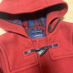 LONDON Tradition 赤 ダッフルコート 美品の画像