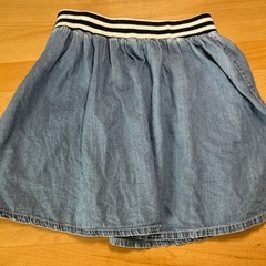 マザウェイズデニム風スカート130の画像