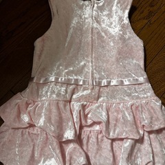 90センチ　ドレス　ワンピース　ピンクの画像