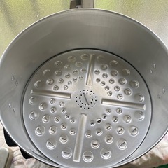 アルミ製 蒸し器 30cm 2段の画像