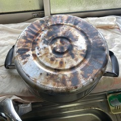 アルミ製 蒸し器 30cm 2段の画像