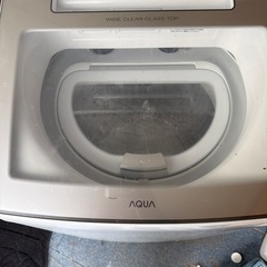 AQUA全自動洗濯機（完動品）の画像