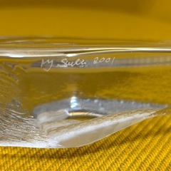 マッツジョナサン Mats Jonasson 干支 巳年 白蛇 クリスタルの画像