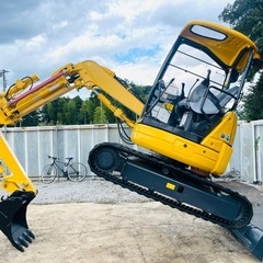 千葉県発コマツ●ミニショベル●PC30UU-5●1575Hrs●倍速●年式2014●3Tクラス●アームクレーン●リペイント済みの画像