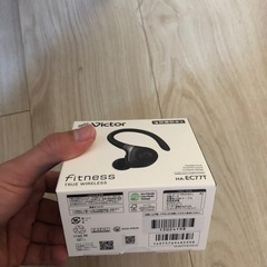 ケンウッド　ワイヤレスイヤホンVictor HA-EC77T-B 　　　の画像
