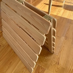 すのこ付ベビー布団一式の画像