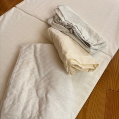 すのこ付ベビー布団一式の画像