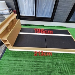 シングルベッド引き出し付きの画像