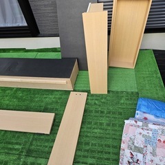 シングルベッド引き出し付きの画像