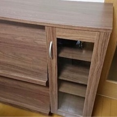 食器棚、家電棚、ブックスタンドとしてもの画像