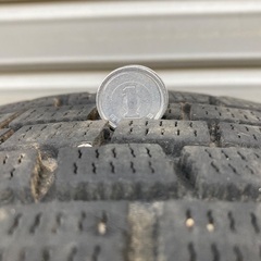 No.158スタットレスタイヤ145/80/R12 4H PCD100 スチールホイール付4本セットの画像