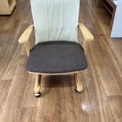 キャスター付き回転チェア2脚セット【町田市再生家具】　252320の画像