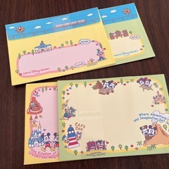 ディズニー　レターセットの画像