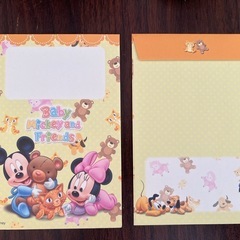 ディズニー　レターセットの画像