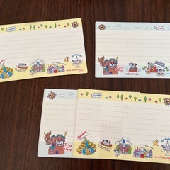 ディズニー　レターセットの画像