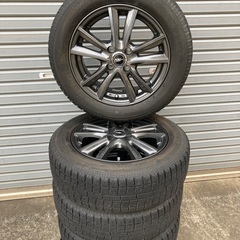 No.159スタットレスタイヤ175/65/15  4H PCD100 アルミホイール付4本セットの画像