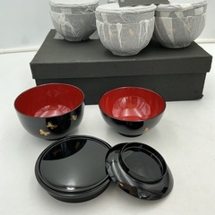 HANAE MORI 漆器お椀揃の画像