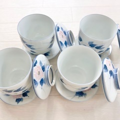 茶碗蒸し　陶器　カップ　小皿　おまとめの画像