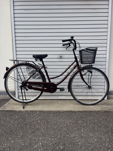 【整備士による点検済み】　☆前後良品中古タイヤ☆   　26インチLEDオートライト軽快車　防犯登録料込価格︎‼︎