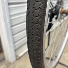 【整備士による点検済み】　☆前後良品中古タイヤ☆   　26インチLEDオートライト軽快車　防犯登録料込価格︎‼︎の画像