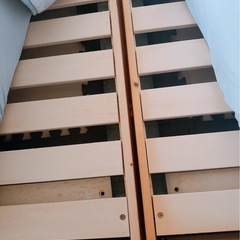 【12月16日に取引相手決まりました】　シングル　すのこ　同じの2つ　の画像