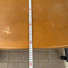 キャスター付き スチールパソコンデスク　　の画像