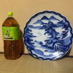 山水画　大皿の画像