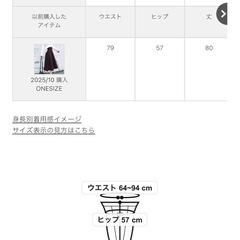 新品未使用　ニットフレアスカート　レディース　秋冬服 の画像