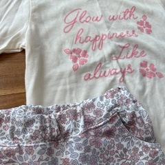 110cm 女児服中古美品の画像