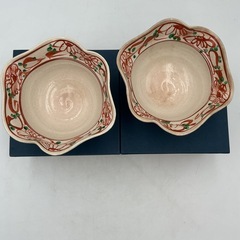 高台鉢２つセットの画像