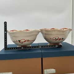 高台鉢２つセットの画像