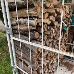 京丹波町　薪　ナラ　クヌギ　お得価格の画像